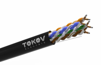 Кабель витая пара U/UTP 4х2х24 AWG кат.5E ССA PE TOKOV Light (м) TOKOV ELECTRIC TKL-C06-U42CCA-5E-305-OD TOKOV ELECTRIC pe1067424 фото