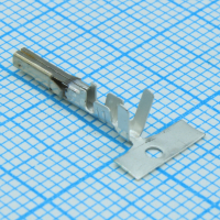 39000428 Контакт прямой под зажим на кабель розетка 18-24AWG серия Mini-Fitї рейка Molex pe359840 фото