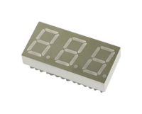 HDSP-431G Индикатор 7-сегментный 3-знаковый общий анод 0.4 Broadcom pe200609 фото