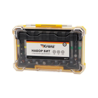 Набор бит с магнитным держателем 25-50 мм, 49 шт. KR-92-0462 Kranz pe708257 фото