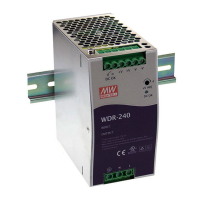 WDR-240-24 Преобразователь AC-DC на DIN-рейку  240Вт, выход 24В/0…10A, рег. вых=24…29В, вход 180…550V AC, 47…63Гц /254…780V DC, изоляция 3000В AC, в кожухе  63х125.2х113,5мм, -25…+70°С Mean Well pe158882 фото