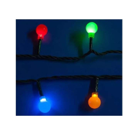Гирлянда светодиодная -Разноцветные шарики- ULD-S0800-100/DGA MULTI IP20 COLORBALLS с контроллером 100LED (дл.8м) Uniel 7929 Uniel pe819618 фото