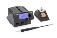 0IC2205V Двухканальная антистатическая микропроцессорная паяльная станция i-CON 2V MK2 с паяльником i-TOOL MK2, 150Вт, с регулировкой температуры 150°С-450°С, паяльник i-TOOL MK2 (0105CDJ) с наконечни pe787107 фото
