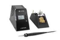 0IC1205A Компактная одноканальная антистатическая микропроцессорная станция i-CON Nano MK2, в комплекте паяльник i-TOOL Nano MK2 0125CDK с жалом 0142CDLF16, подставка 0A59 с металлической стружкой 000 pe840867 фото