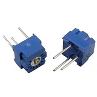 TSR-3323P-104R Потенциометр однооборотный керметный 100кОм 0.25Вт ±10% (6.8 X 6.8 X 6мм) SUNTAN pe55459 фото