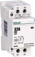 Контактор модульный 2НЗ 32А 230В МК-103 18073DEK DEKraft pe845731 фото