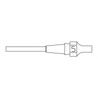XDSL 5 desolder tip 1.8x3.3 L=10.5mm Weller pe855204 фото