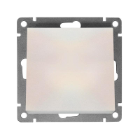 Выключатель 1-кл. СП Афина 10А IP20 механизм жемчуг A0021-OBr UNIVersal pe658086 фото