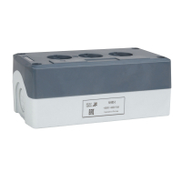 Корпус кнопочного поста OptiSignal D22 A5-BD-3 3 отв XALD03 (1шт) 338520 КЭАЗ pe758694 фото