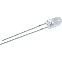 Светодиод 5мм/красный/640нм/900-1500мкд/прозрачный/30° L-1503SRC-D Kingbright pe88487 фото