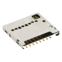 1040310811 Держатель карты памяти, 104031 Series, Micro SD, 8 контакт(-ов), Фосфористая Бронза Molex pe351655 фото
