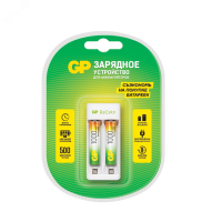 Устройство зарядное Е211 с 2 аккумуляторами ААА1000 377 GP Batteries pe818855 фото