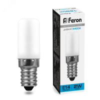 Лампа светодиодная LED 2вт Е14 дневной для холодильников 25988 Feron pe801960 фото