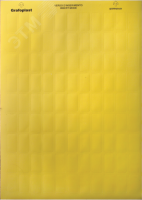 Табличка маркировочная полиэстер 10х20мм. желтая SITFP1020Y DKC pe809640 фото