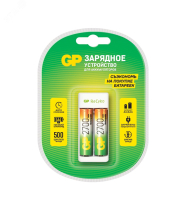 Устройство зарядное Е211 с 2 аккумуляторами АА2700 376 GP Batteries pe818856 фото