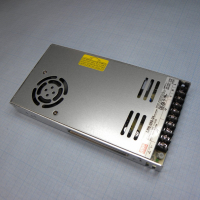 LRS-350-24 AC-DC, 350.4Вт, вход 115/230В AC (переключатель), 47…63Гц, выход 24В/14.6A, рег. вых ±10%, изоляция 3000В AC, в кожухе 215х115х30мм, -25…+70°С Mean Well pe318888 фото