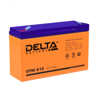 Аккумулятор DTM 6В 12Ач 4614010050018 DELTA pe824489 фото