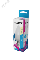 Лампа светодиодная 10.5Вт свеча 3000К тепл. бел. E14 220В КОСМОС LkecLED10.5wCNE1430 Космос pe575915 фото