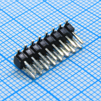 DS1025-08-2X8P8BXBS1-B Разъем штыревой двухрядный, вилка на плату прямая для SMD монтажа 16 контактов (2х8), шаг 2мм CONNFLY pe773035 фото