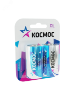 Элемент питания алкалиновый D/LR20 Максимум BP2 (блист.2шт) KOCLR20MAX2BL Космос pe583083 фото