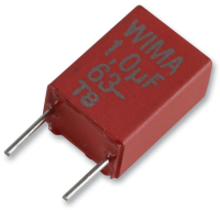 MKS2C021001A00JSSD Конденсатор металлоплёночный полиэтилентерефталатный 0.01мкФ 63В ±5% (7.2х2.5х6.5мм) шаг выводов 5мм 125°С автомобильного применения россыпь WIMA pe351660 фото