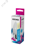 Лампа светодиодная 10.5Вт свеча 3000К тепл. бел. E27 220В КОСМОС LkecLED10.5wCNE2730 Космос pe575916 фото