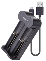 Устройство зарядное автоматическое для Li-ion аккумуляторов 2 слота KOC701USB Космос pe667565 фото