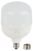 Лампа светодиодная высокомощная STD LED POWER T140-85W-6500-E27/E40 85Вт T140 колокол 6500К холод. бел. E27/E40 (переходник в компл.) 6800лм Б0032088 Эра pe668079 фото