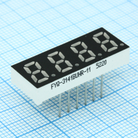 FYQ-3141BUHR-11 4-х разрядный индикатор 8мм/красный/640нм/30-60мкд/ОА FORYARD pe480687 фото