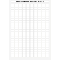 brd14389 ELAT-32-747W-10 этикетки, материал B-747А, белый матовый полиэстер, размер 15х9мм, 35 листов, 10150 шт/упак. BRADY pe943023 фото