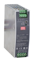 DDR-240C-48 DC-DC, 240Вт, вход 33.6…67.2 В DC, выход 48В/5А, изоляция 4000В DC, в кожухе на DIN-рейку, 40х125.2х113.5мм, -40...+70°С Mean Well pe380335 фото