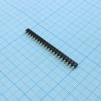 DS1002-01-1X20V13-JK Гнезда цанговые однорядные для монтажа в отверстия 20pin, шаг 2.54мм CONNFLY pe523183 фото