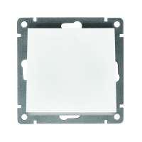 Выключатель 1-кл. СП Афина 10А IP20 механизм бел. A0021 UNIVersal pe658096 фото