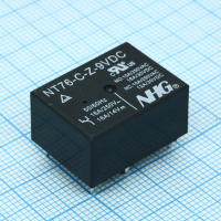 NT76-C-Z-DC9V-0.45W Реле силовое, 16А одна контактная группа-два направления катушка 9В 0.45Вт FORWARD pe480688 фото