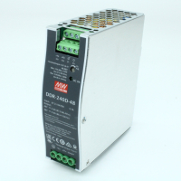 DDR-240D-48 DC-DC, 240Вт, вход 67.2…154 В DC, выход 48В/5А, изоляция 4000В DC, в кожухе на DIN-рейку, 40х125.2х113.5мм, -40...+70°С Mean Well pe380337 фото