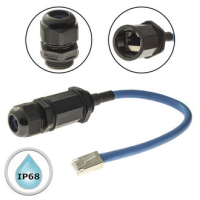 RJ45M22L25-6B Разъём герметичный SZC RJ45M22L25-6B, 10BASE-T,100 BASE-T, 1000 BASE-T SZC pe453297 фото