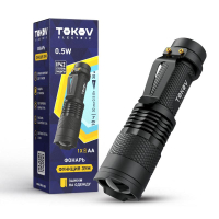 Фонарь ручной на батарейках ААх1 TOKOV ELECTRIC TKE-RF-B-07 TOKOV ELECTRIC pe1058227 фото