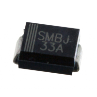 SMBJ33A Диод защитный от перенапряжения - TVS (супрессор) 33В включение 53.3В ограничение SMB DC Components pe233907 фото