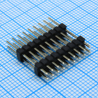 DS1030-02-2X9P8BVA4-B Штыревой соединитель, 2х9 шаг 2,0мм.,двухрядный (A=6.00мм, C=10.40мм, B=3.00мм) CONNFLY pe773043 фото