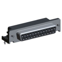 1734350-1 Разъем D Sub, 25 контакт(-ов), Гнездо, DB, Серия AMPLIMITE HD-20, Корпус из Металла, Пайка TE Connectivity pe331444 фото