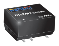 R1SE-0512/H2-R Преобразователь DC/DC на печатную плату вход 5В выход 12В 0.084A 1Вт 5-Pin SMD модуль лента на катушке RECOM pe426676 фото