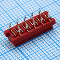 L-KLS1-204F-10-R Розетка Mini Match для DIP монтажа на плату KLS pe569012 фото