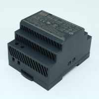 HDR-100-48N AC-DC, 100.8Вт, вход 85...264 В AC 47...63Гц/120...370В DC, выход 48В/2.1А, рег. выхода 48…48.7В, изоляция 3000В AC, в кожухе на DIN-рейку, 70х90х54.5мм, -30...+70°С Mean Well pe385460 фото