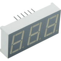 BA56-12GWA 3-х разрядный индикатор/14,22мм/зеленый/568нм/3-10.5мкд Kingbright pe71093 фото