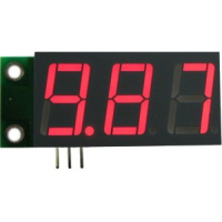 SVH0001R-10 Измерительная головка цифровая встраиваемая вольтметр 0...99.9В красная Smartmodule pe314293 фото
