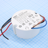 RC40W1050A9 AC-DC, 40Вт, токовый выход, вход 198…264В AC, выход 1050мА/24…40В, ККМ, в кожухе Ф70х25 мм, -20…+60°С KGP pe1060279 фото