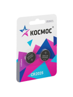 Элемент питания литиевый CR2025 2хBL (блист.2шт) KOC20252BL KOC2025BL2 Космос pe583351 фото