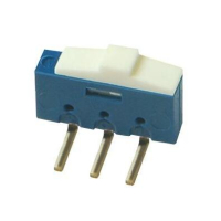 ESP2010 Переключатель движковый горизонтальный (ON-ON) 0.2A, 24VDC, 2000 циклов, монтаж в отверстие ECE pe322231 фото