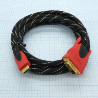 Шнур DVI - HDMI  (AV-HD03) G3 м. SUOER pe330424 фото