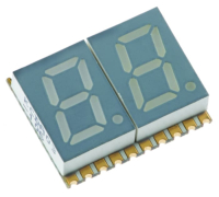 KCDC03-123 KСDC03-123, светодиодный индикатор  зеленый  62мм  1x7  11мКд Kingbright pe440763 фото